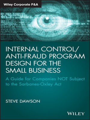 cover image of Internal Control/Anti-Fraud Program for the Small Private Business